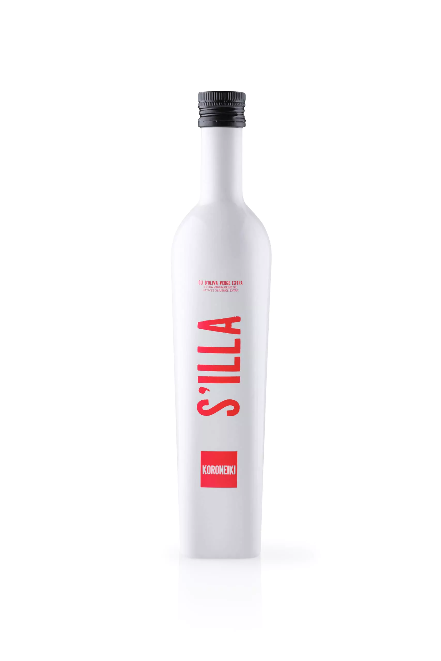 Botella de aceite de oliva virgen extra RAW 219 de Olis Solivellas, edición especial. Botella de aceite de oliva virgen extra RAW 219 de Olis Solivellas, edición especial.